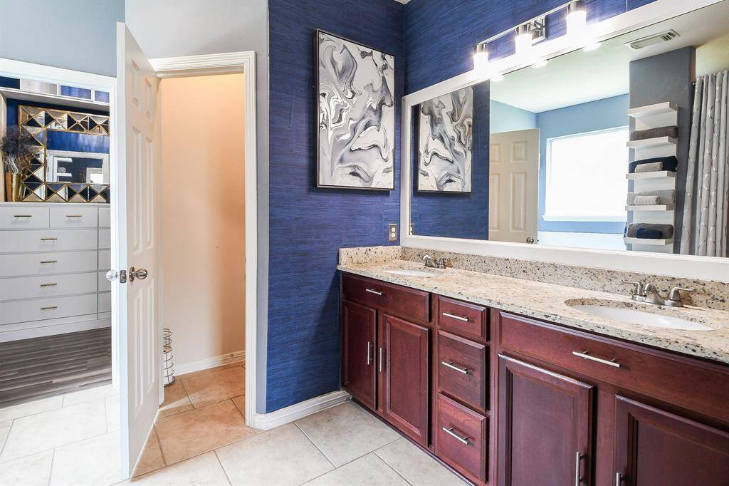 Enjoy luxury your way, just footsteps from the primary suite.