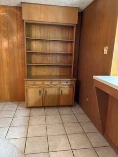 Living room built in book case