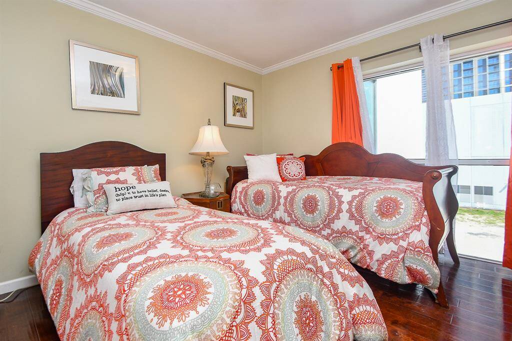 Bedroom 2 is spacious!
