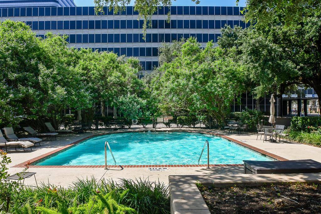 Swimming Pool is nicely shaded!