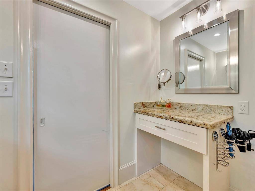 Primary Bathroom with vanity space