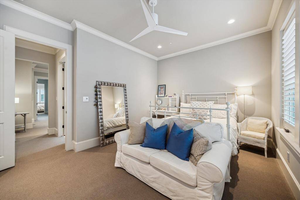 Welcome to the beautiful and functional primary bedroom.