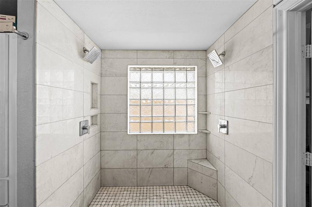 Beautiful Upgarded stand up shower in primary bath