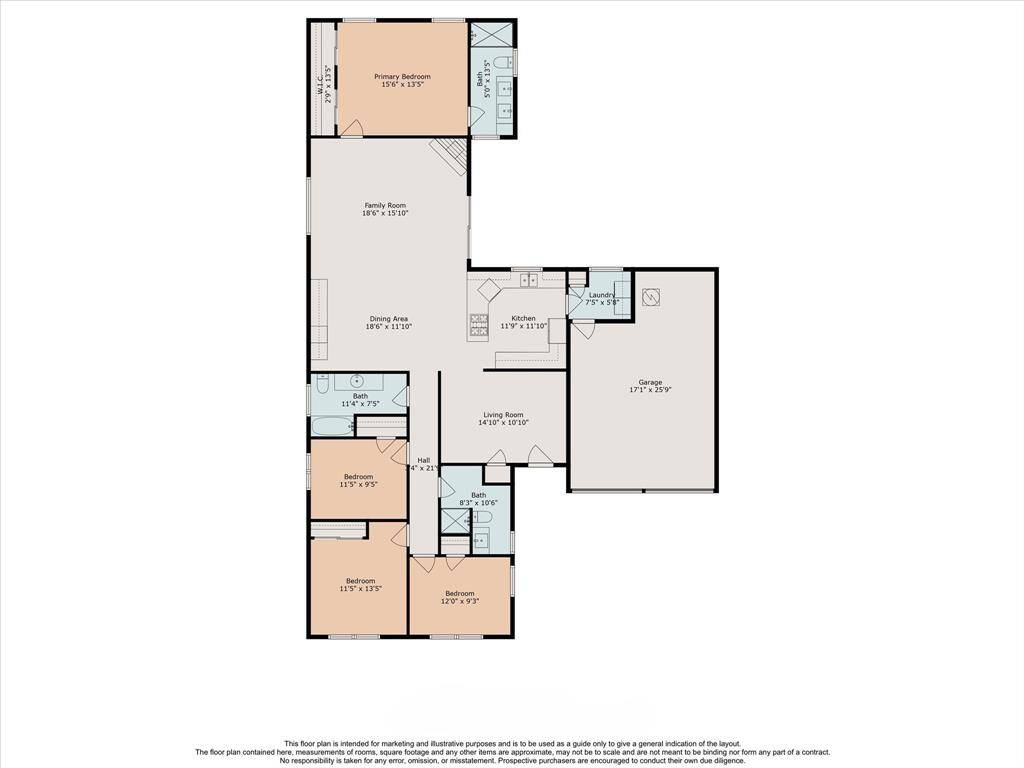 5711 Nina Lee Lane floor plan.
