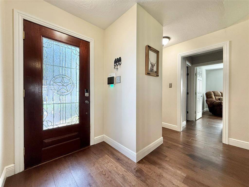 Beautiful leaded glass front door