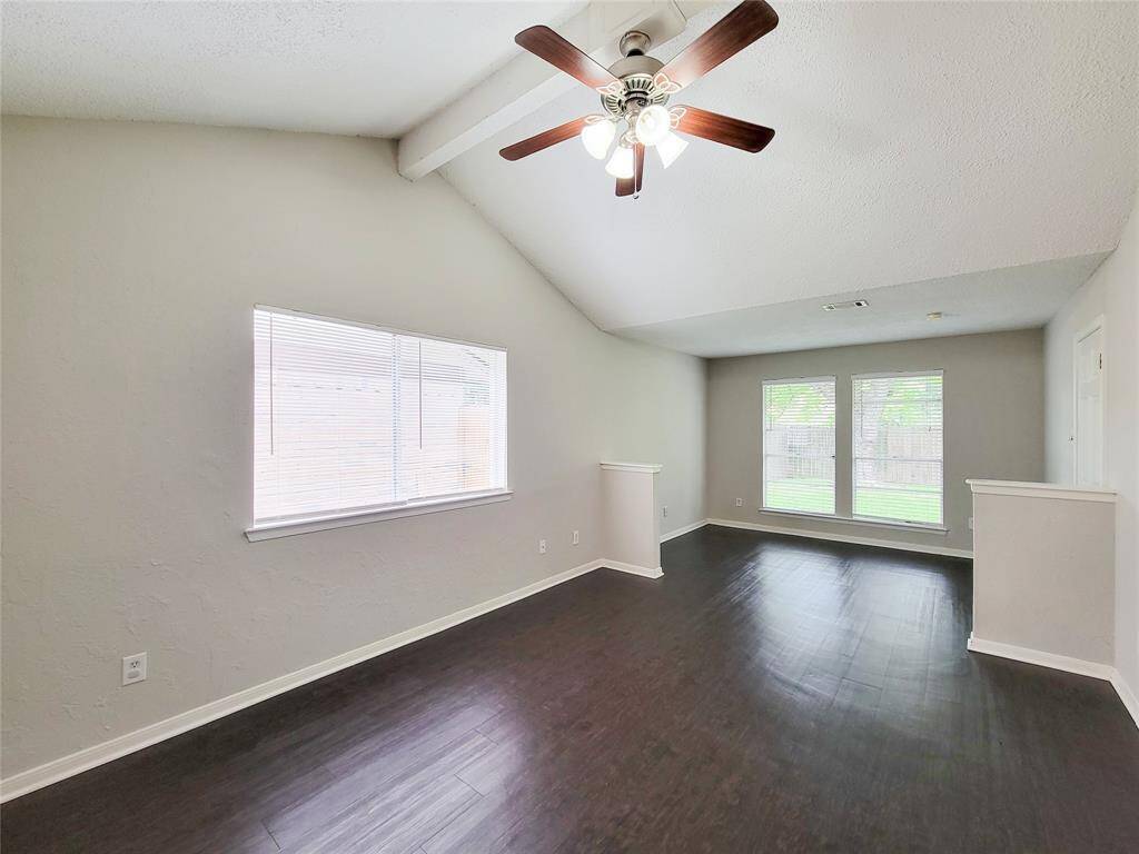 view of massive primary bedroom and sitting area
