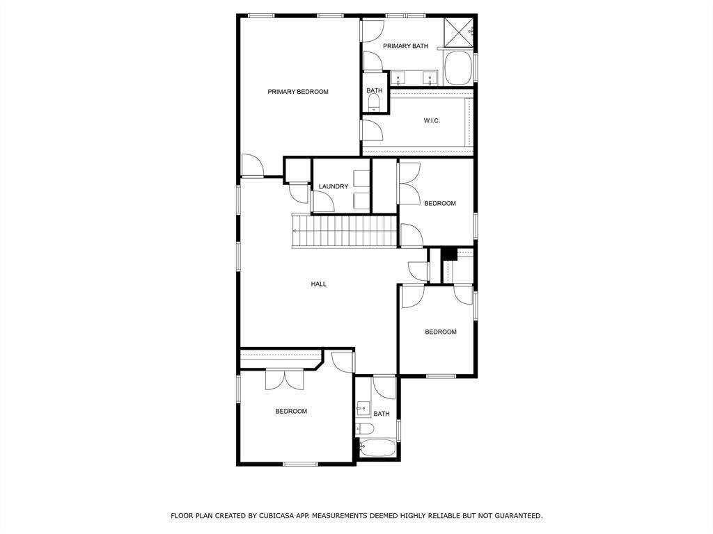 Here is the Floor Plan for the Second Floor and you can see this is a Great Layout for those that want to be close to their young children, but still allows the Owners Suite to have some privacy.