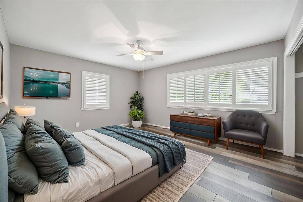 One of the secondary bedroom, both the secondary bedrooms are sizeable. Dimensions are in attachments.