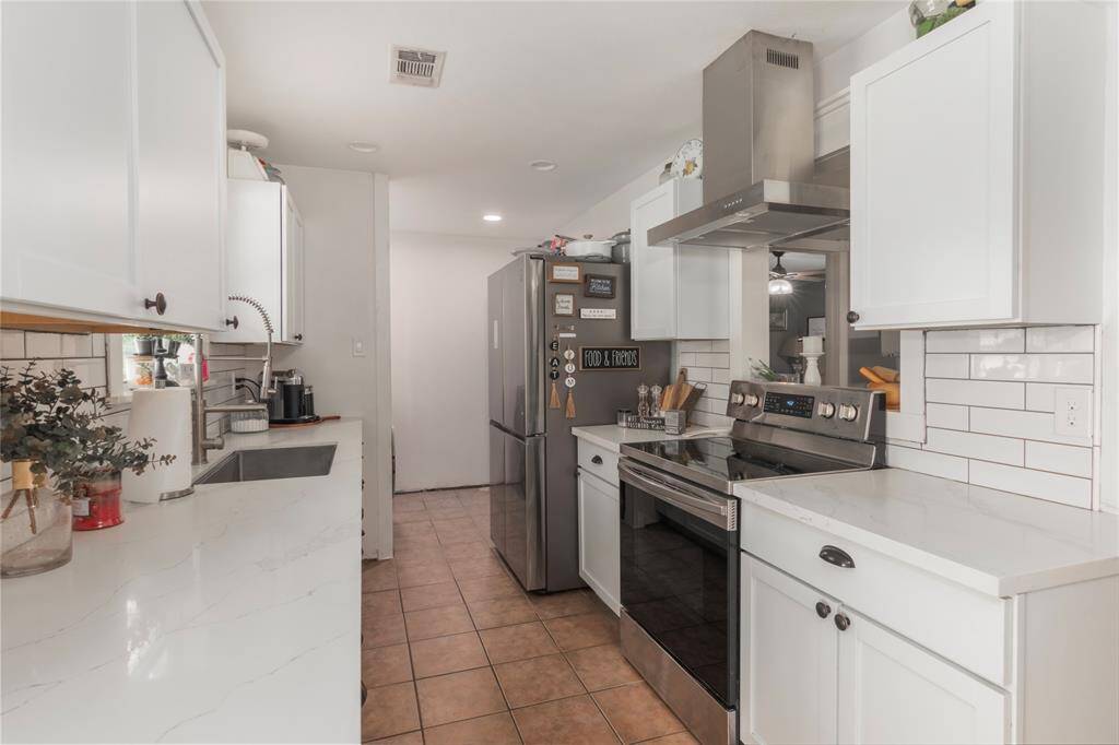 Good countertop space.
