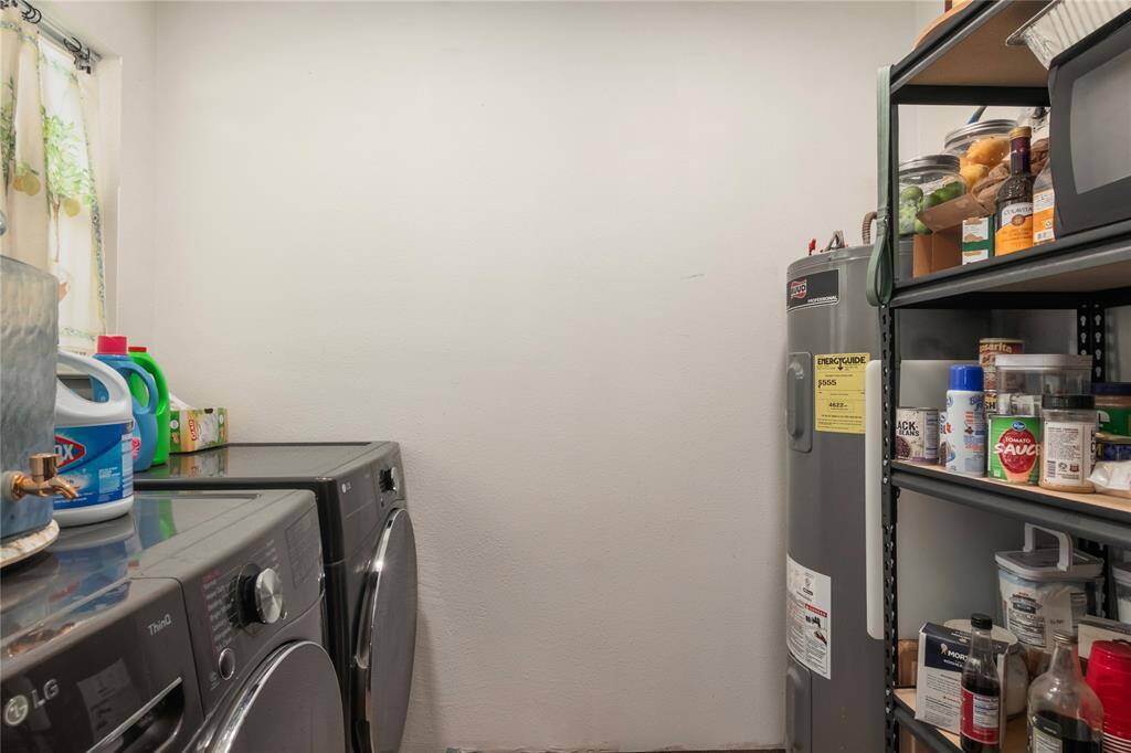 In house laundry.