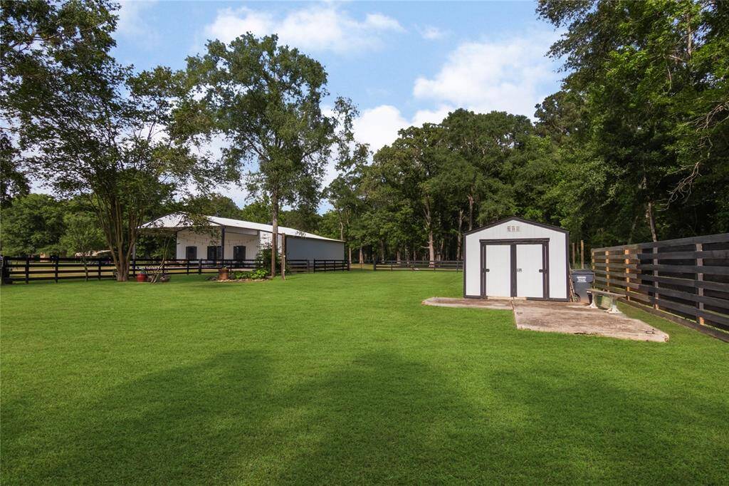 Shed for your extras.