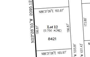 Lot 12 Layout