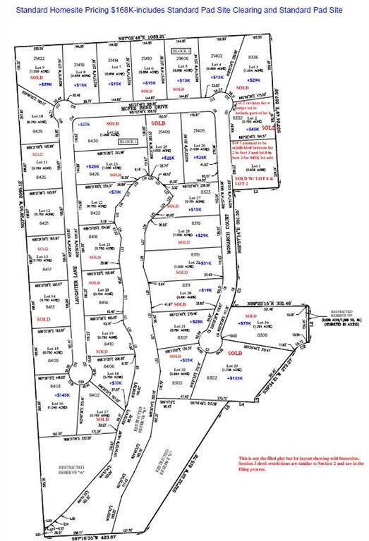 LCE 3 Lot Layout
