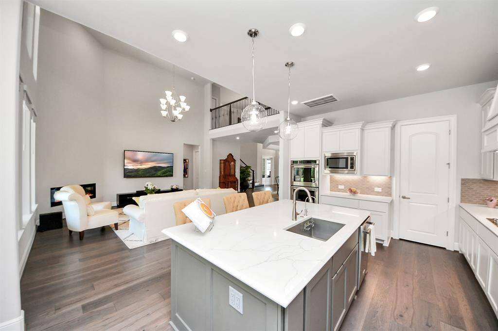 Open floor plan concept.