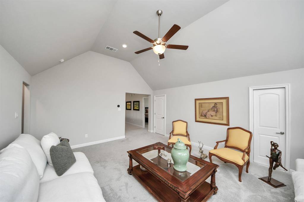 Another view of the family/game room.