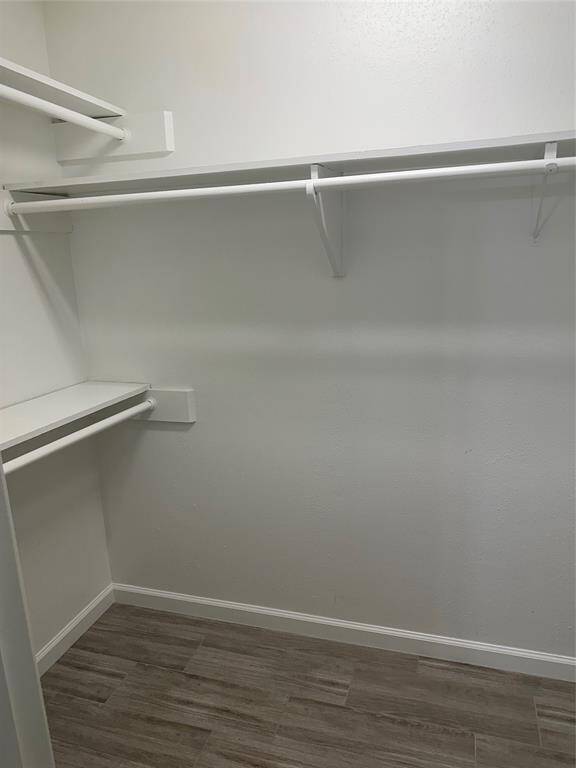walk-in Closet in Primary bedroom