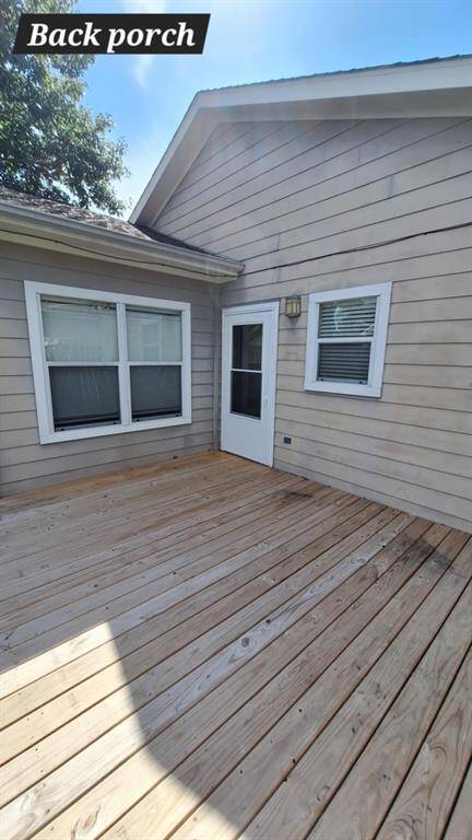 Back Deck