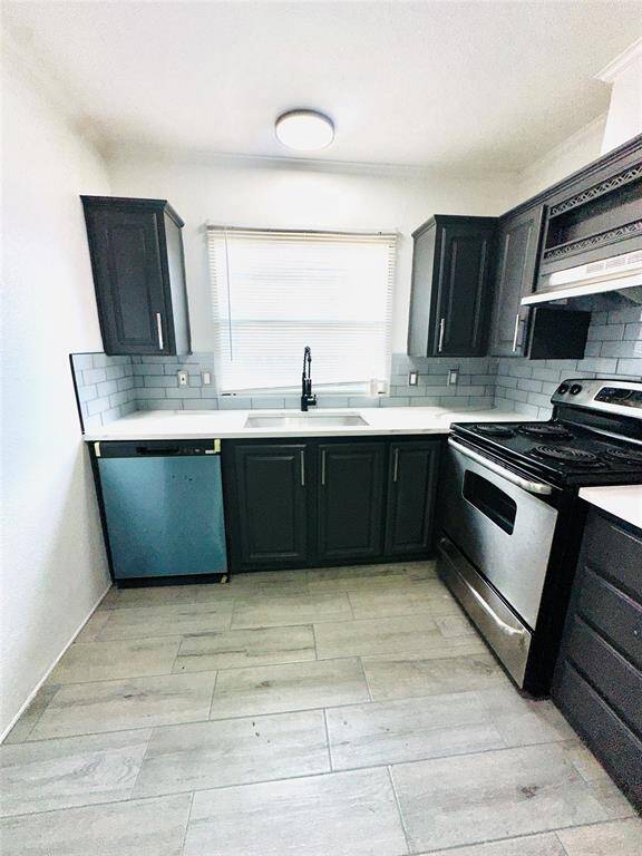 Updated quartz kitchen