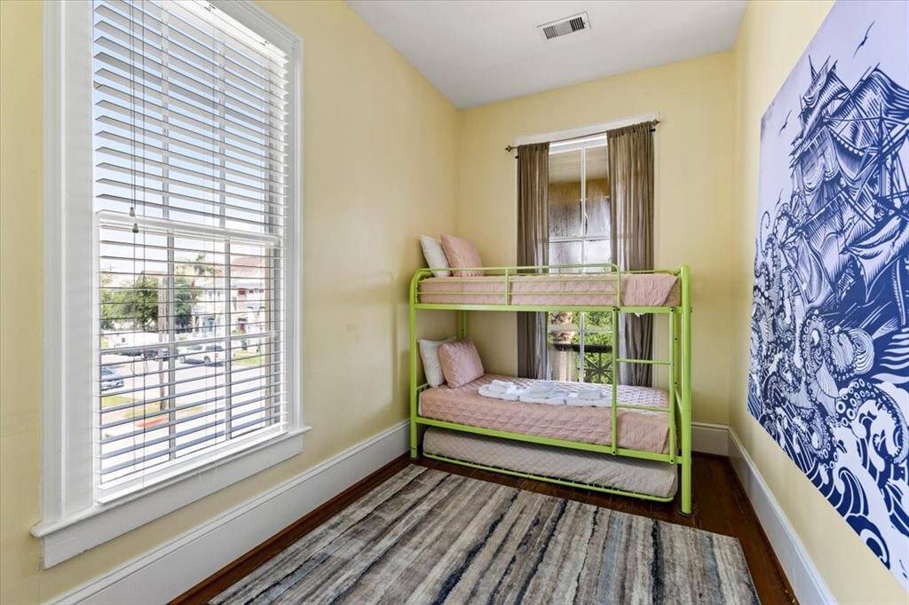 Bedroom 2 is located upstairs at the front of the home.