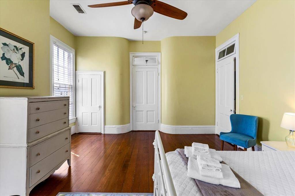 Bedroom 3 is upstairs. This room is oversized and located at the front of the home.
