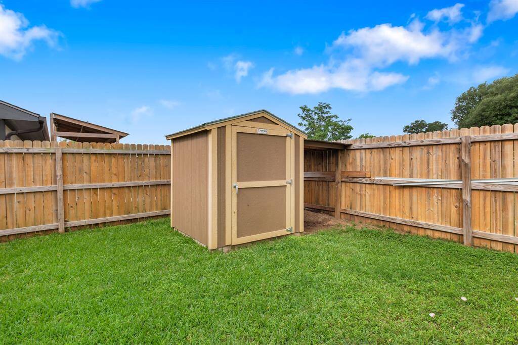 Tuff shed for lawn tools