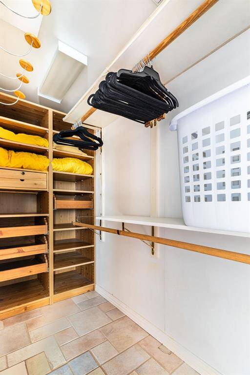 large walk in closet