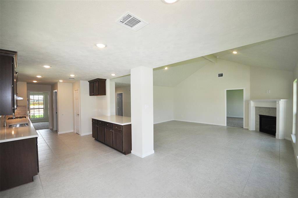 Breakfast into Family Room