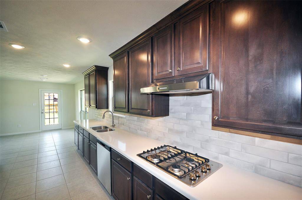 Under cabinet lighting.