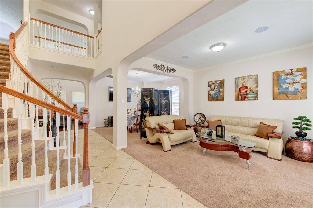 Dual living areas provide flexibility for entertainment and relaxation.