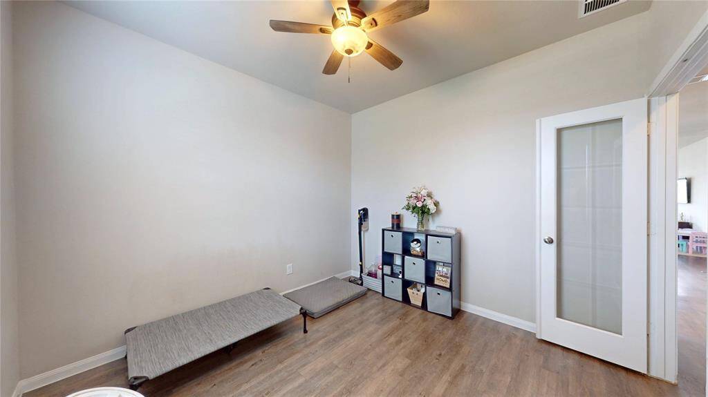 Study downstairs can be used as an office or playroom