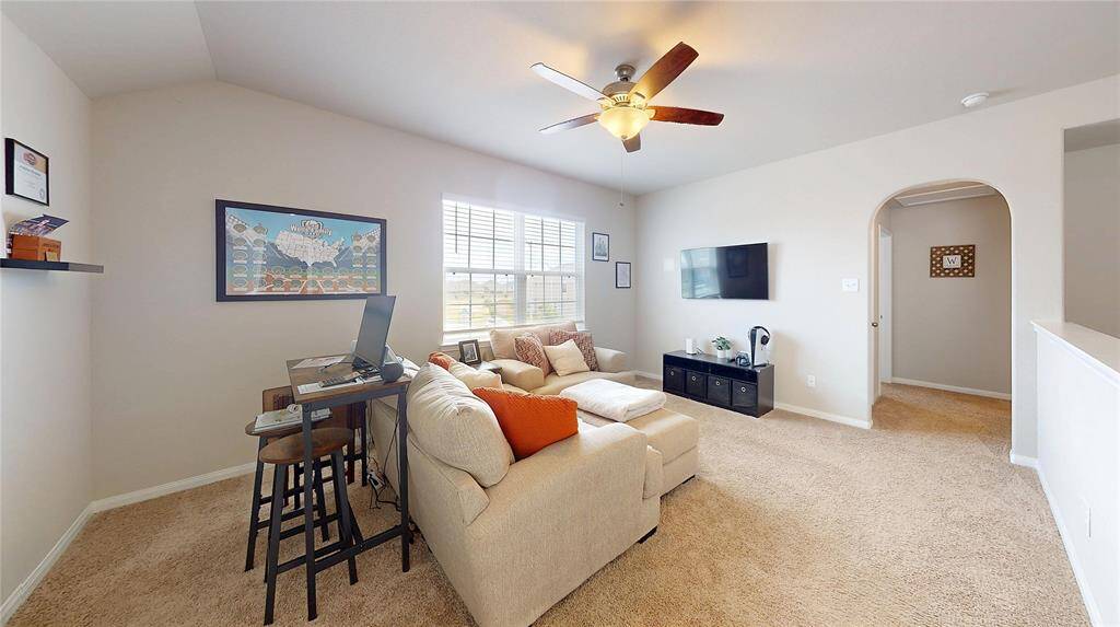 Upstairs gameroom