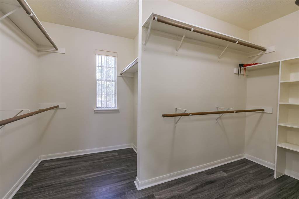 Extra large walk-in closet