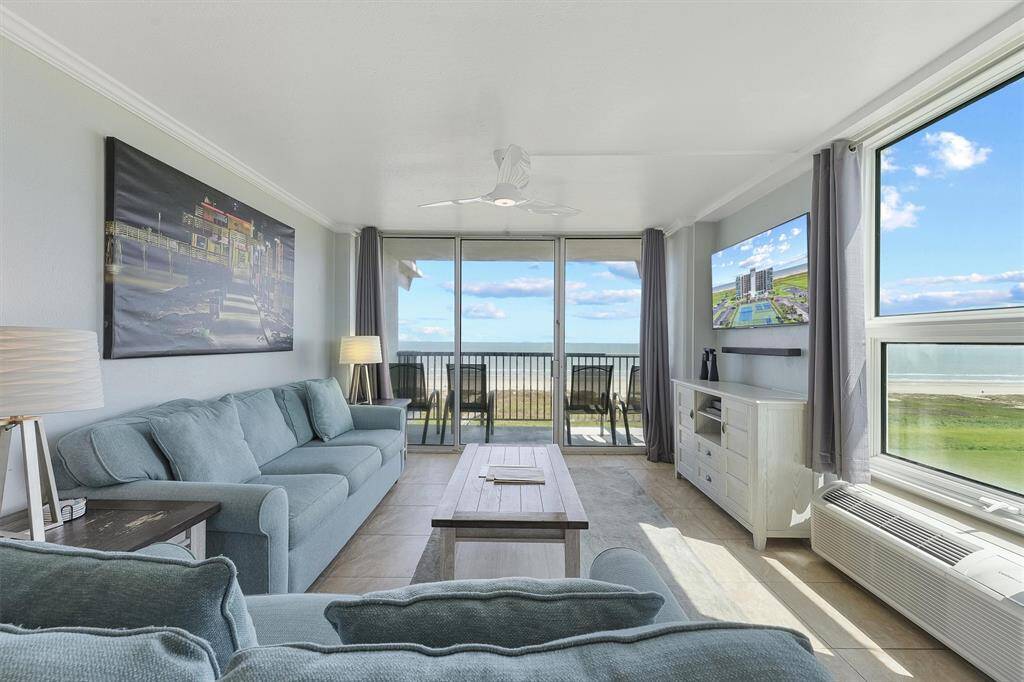 Large windows line the walls and these units convey fully furnished!!