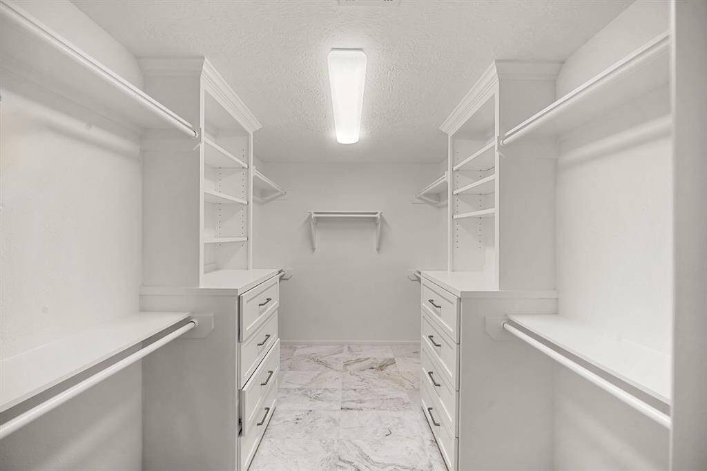 Primary closet