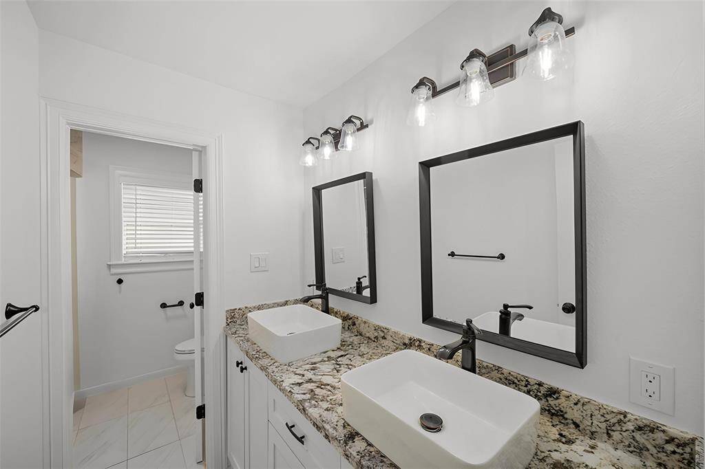 Secondary bathroom