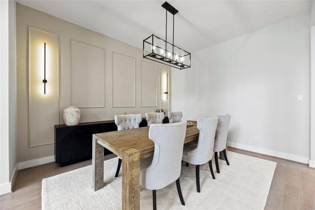 Formal dining room.