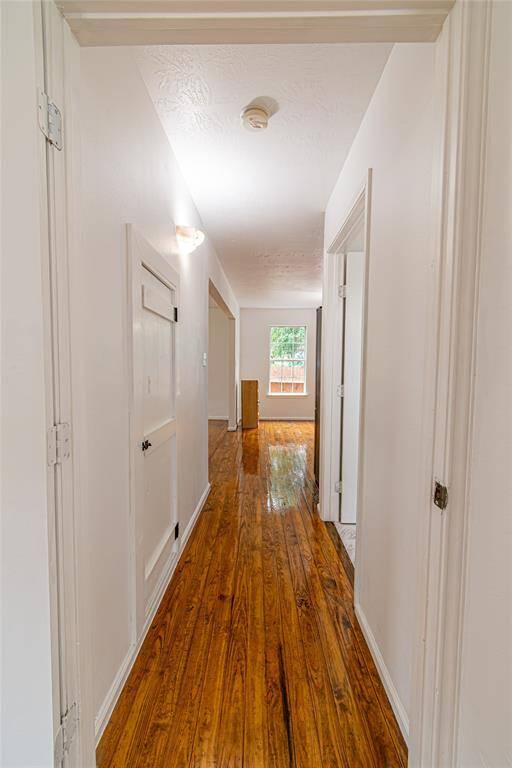 Authentic wood floors throughout
