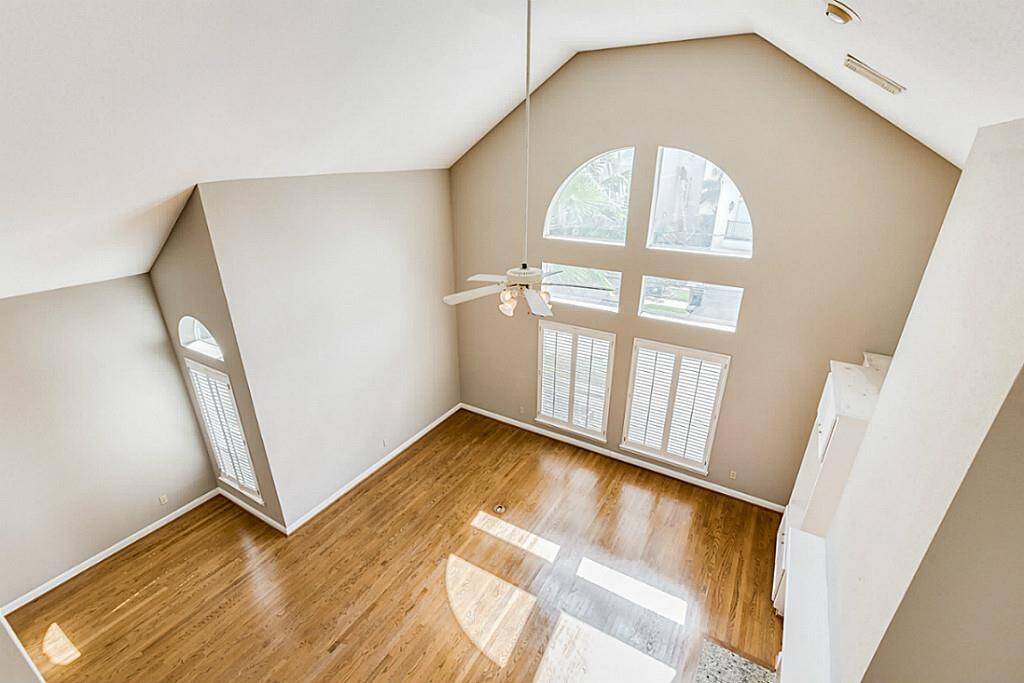 A view of the Family room from the Computer Nook Area.