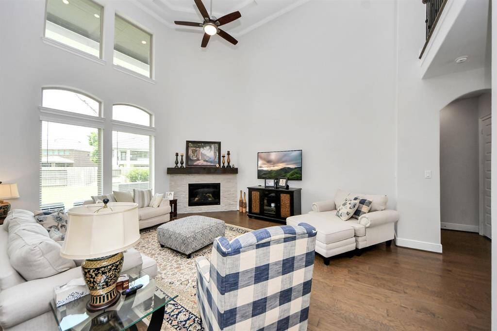 Open well lighted home