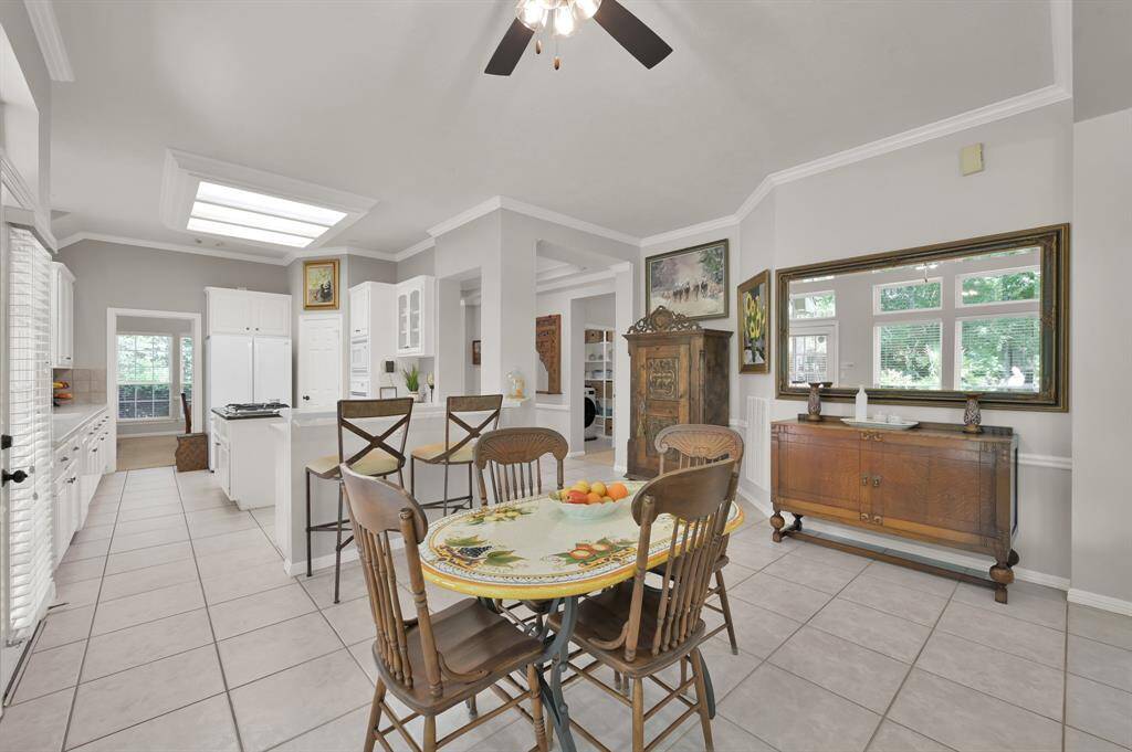 Did I mention everything is large and spacious in this house?