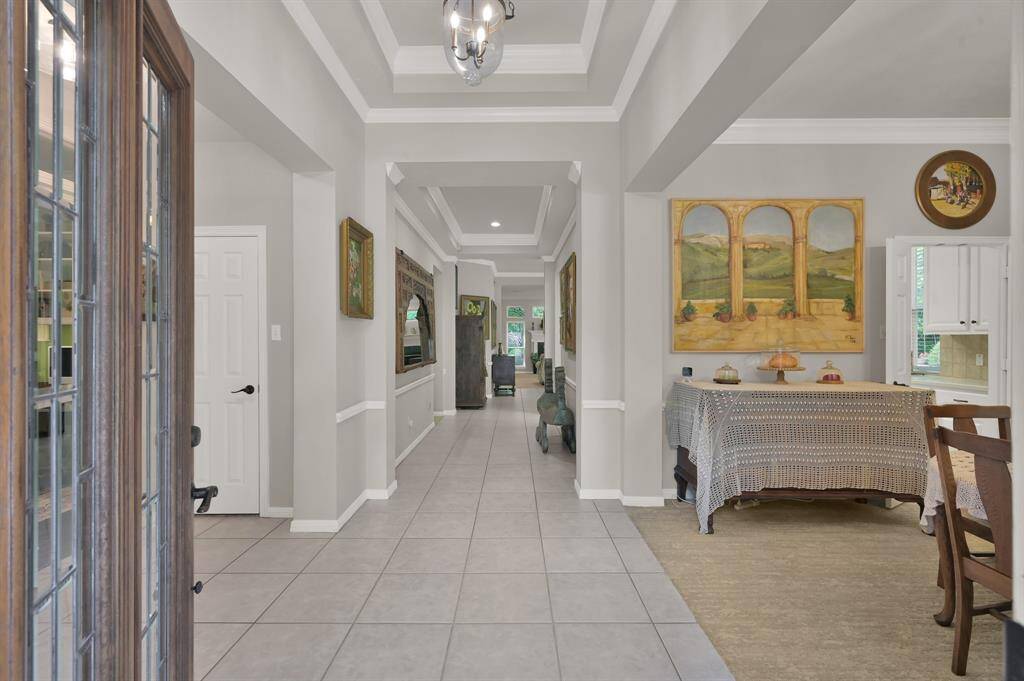 Step through the front door into a Foyer