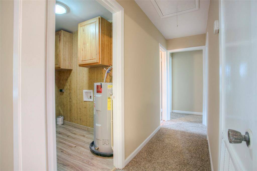 Hall way from living room