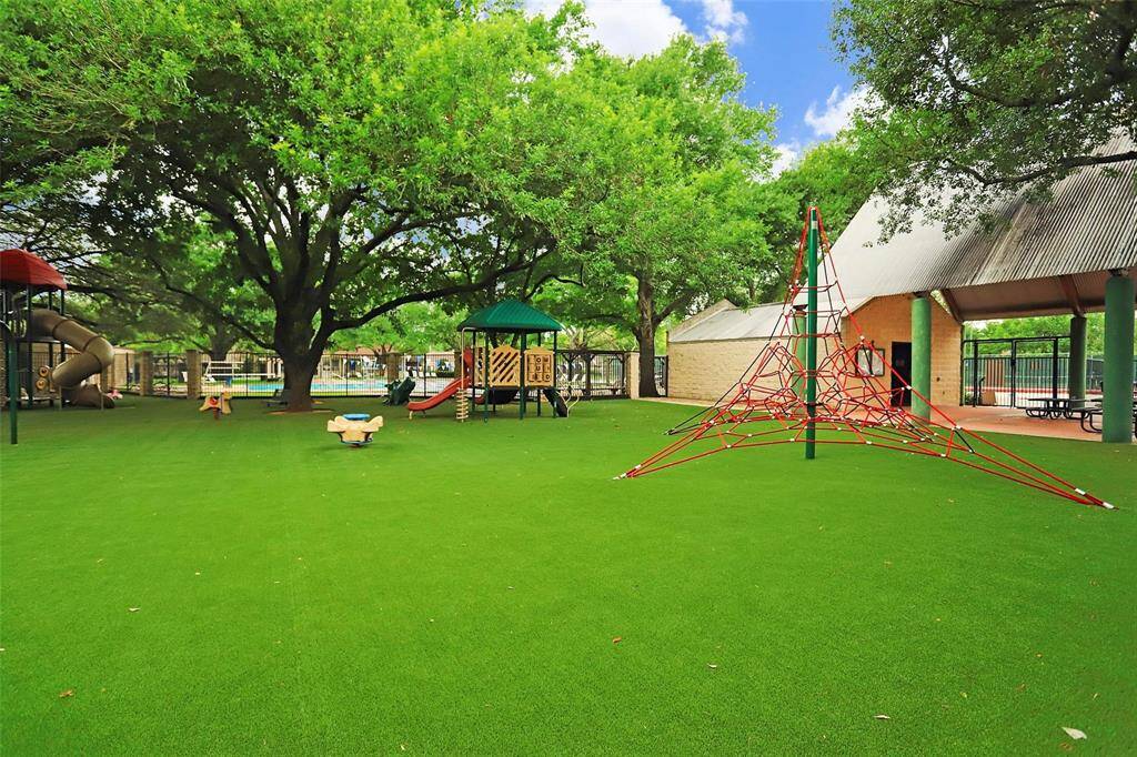 Briargrove Park offers many community amenities including tennis courts, a refurbished pool, and playground.