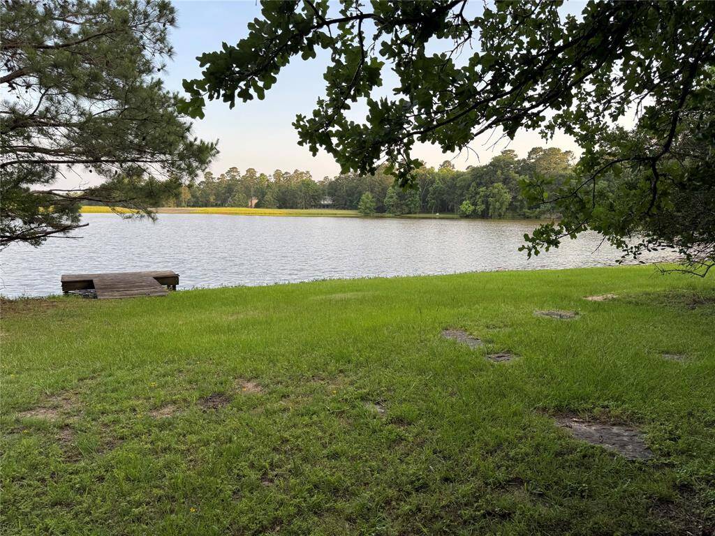 Lake view from the backyard