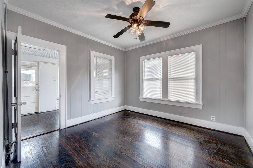 The master bedroom