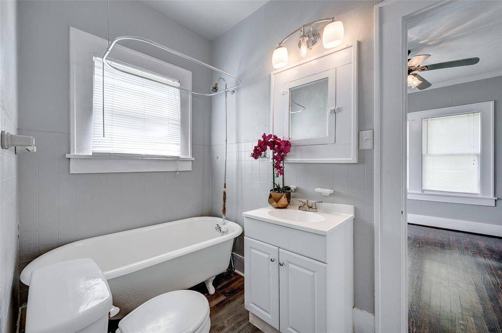 The bathroom