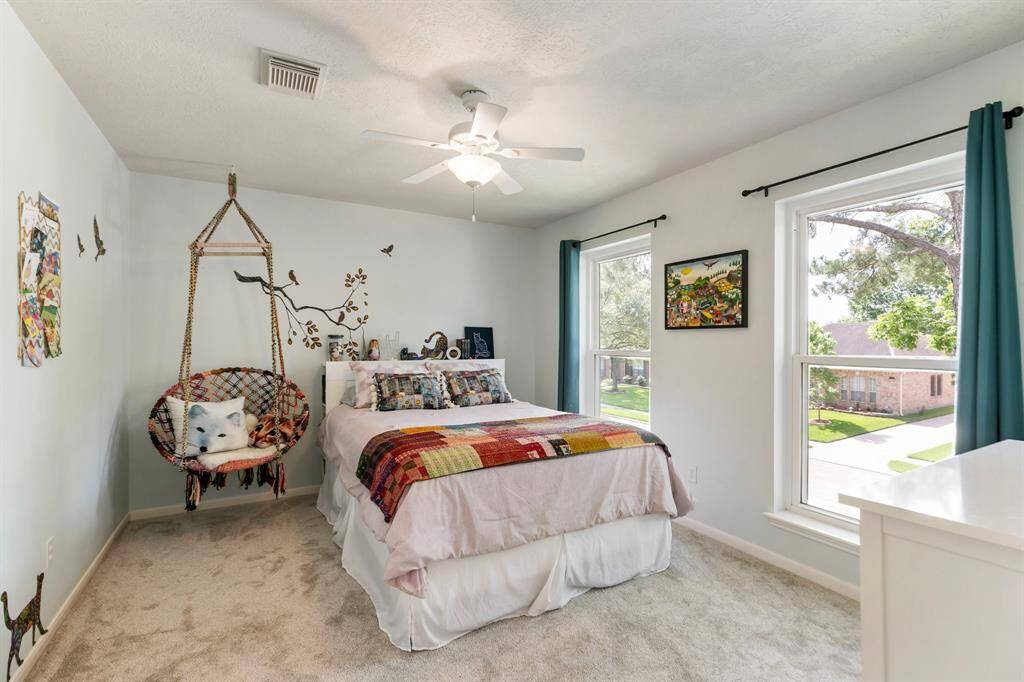 Secondary bedroom with loads of natural light