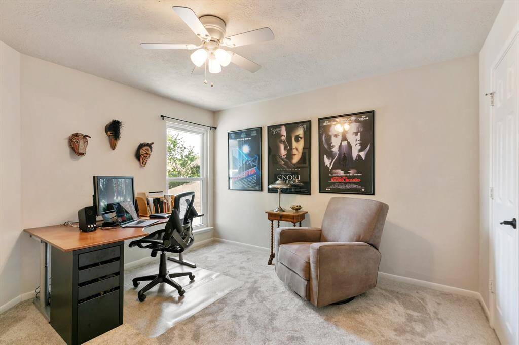 Secondary bedroom currently being used as an office