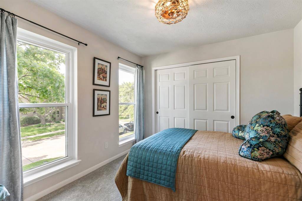 Secondary bedroom with loads of natural light