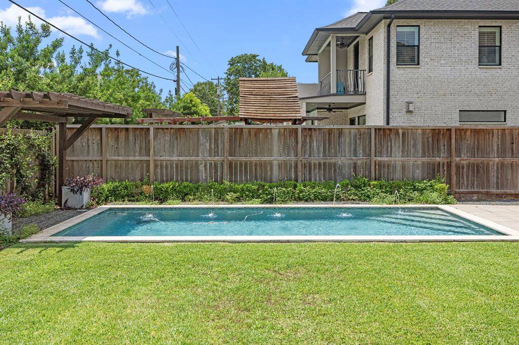 Gorgeous pool that receives afternoon shade.